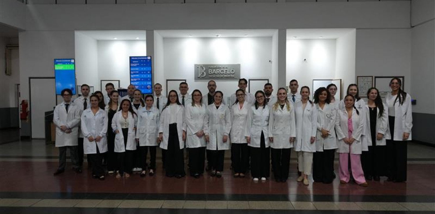 Nuevos médicos egresaron de la Fundación Barceló sede Santo Tomé