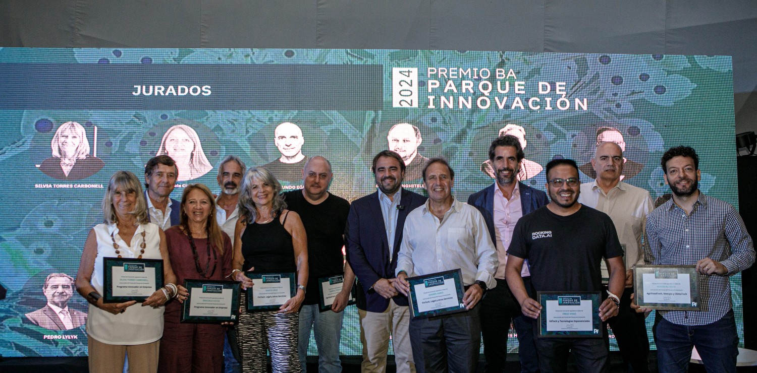 El rector Lic. Axel Barceló participó como jurado en la Primera Edición del Premio BA Parque de Innovación 2024