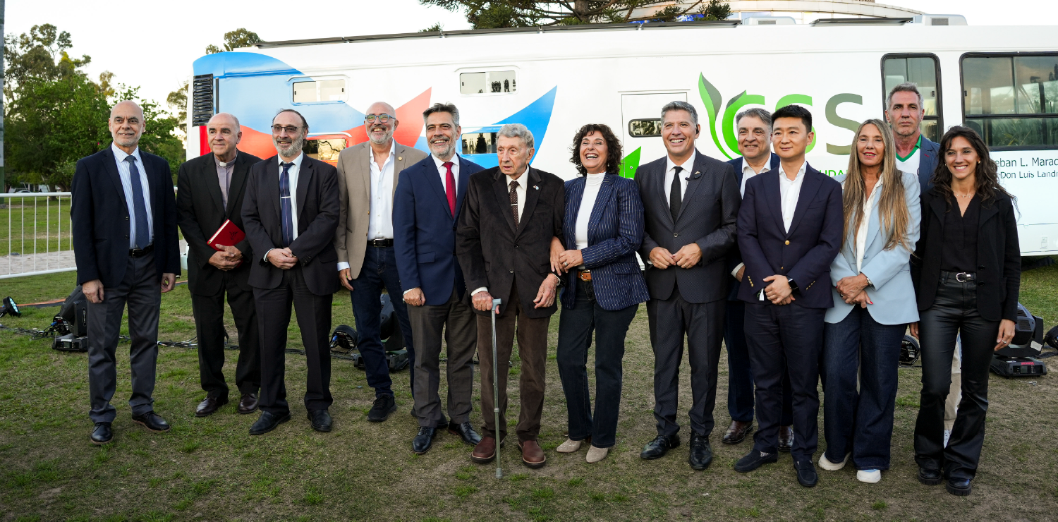 El primer Colectivo Saludable Sustentable del país