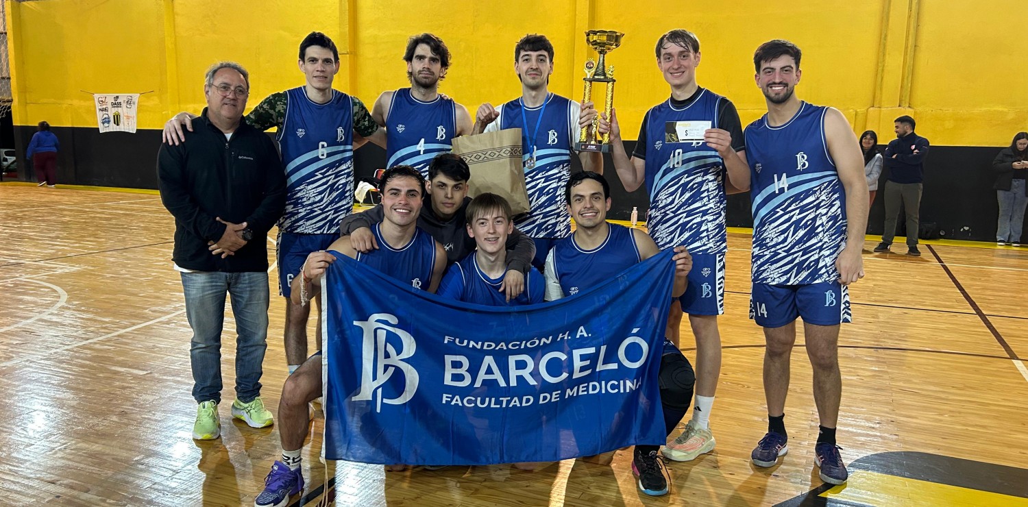 El equipo de básquet de Barceló se consagró campeón de la Liga Santotomeña