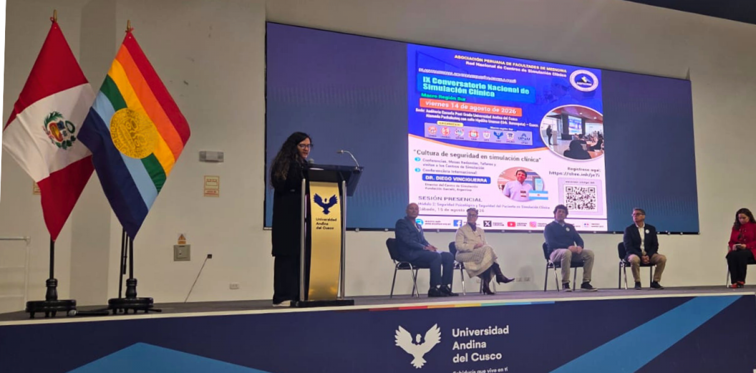 El Dr. Diego Vinciguerra participó como disertante internacional en un encuentro de simulación clínica en Perú
